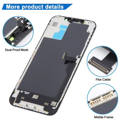 Écran LCD TFT intégré JK pour iPhone 12 Pro Max avec assemblage complet de numériseur