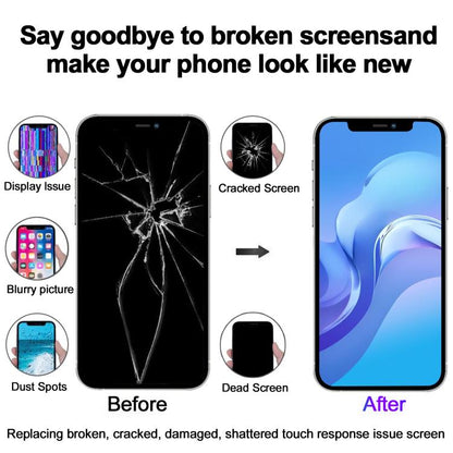 Écran LCD OLED souple JK pour iPhone 12 Pro Max, For iPhone 12 Pro Max