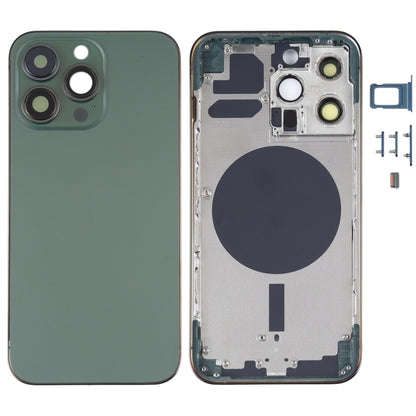 Couvercle du boîtier arrière avec plateau pour carte SIM, touches latérales et objectif d'appareil photo pour iPhone 13 Pro
