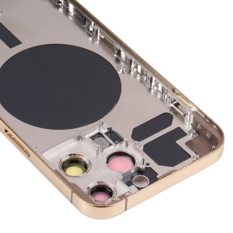 Couvercle du boîtier arrière avec plateau pour carte SIM, touches latérales et objectif d'appareil photo pour iPhone 13 Pro