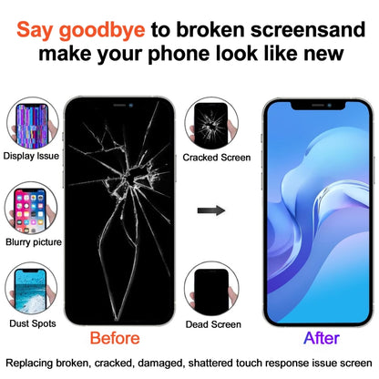 Écran LCD RJ incell Cof pour iPhone 13 mini avec assemblage complet de numériseur