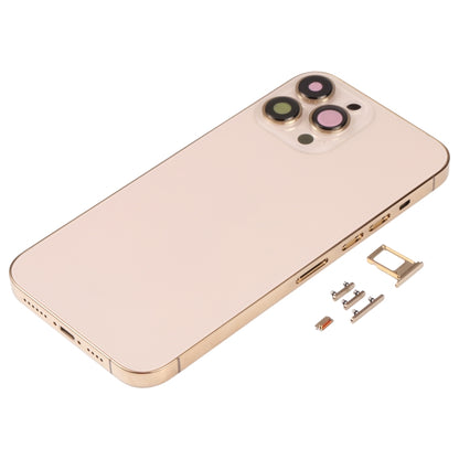 Couvercle du boîtier arrière avec plateau pour carte SIM, touches latérales et objectif d'appareil photo pour iPhone 13 Pro Max