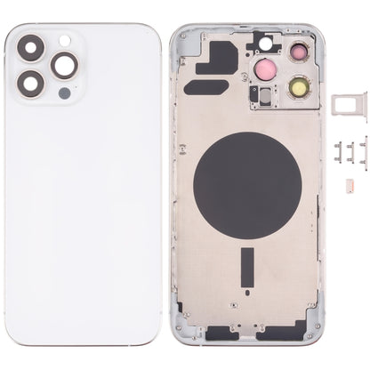 Couvercle du boîtier arrière avec plateau pour carte SIM, touches latérales et objectif d'appareil photo pour iPhone 13 Pro Max