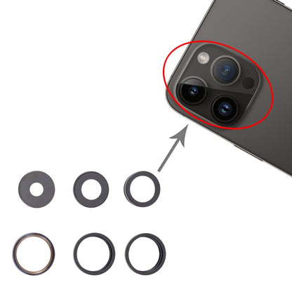 Pour iPhone 14 Pro Max Couvercle d'objectif d'appareil photo