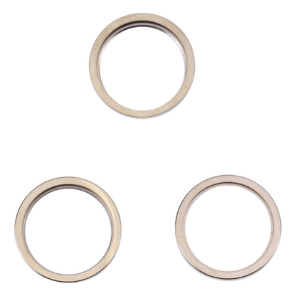 Lentille en verre de caméra arrière pour iPhone 14 Pro Max, 3 pièces, anneau de protection extérieur en métal