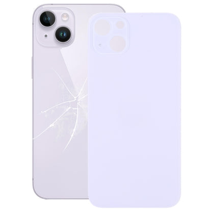 Couvercle de batterie arrière en verre avec grand trou de caméra, remplacement facile, pour iPhone 14