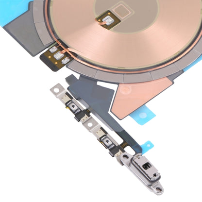 Module de chargement sans fil NFC pour iPhone 14 Pro Max, avec câble flexible d'alimentation et de Volume