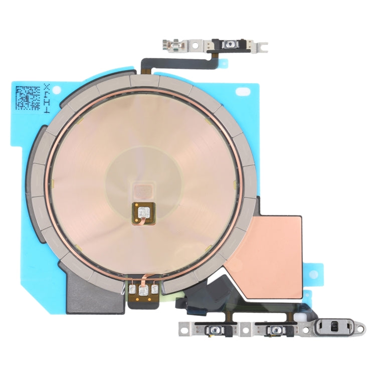 Module de chargement sans fil NFC pour iPhone 14 Pro, avec câble flexible d'alimentation et de Volume