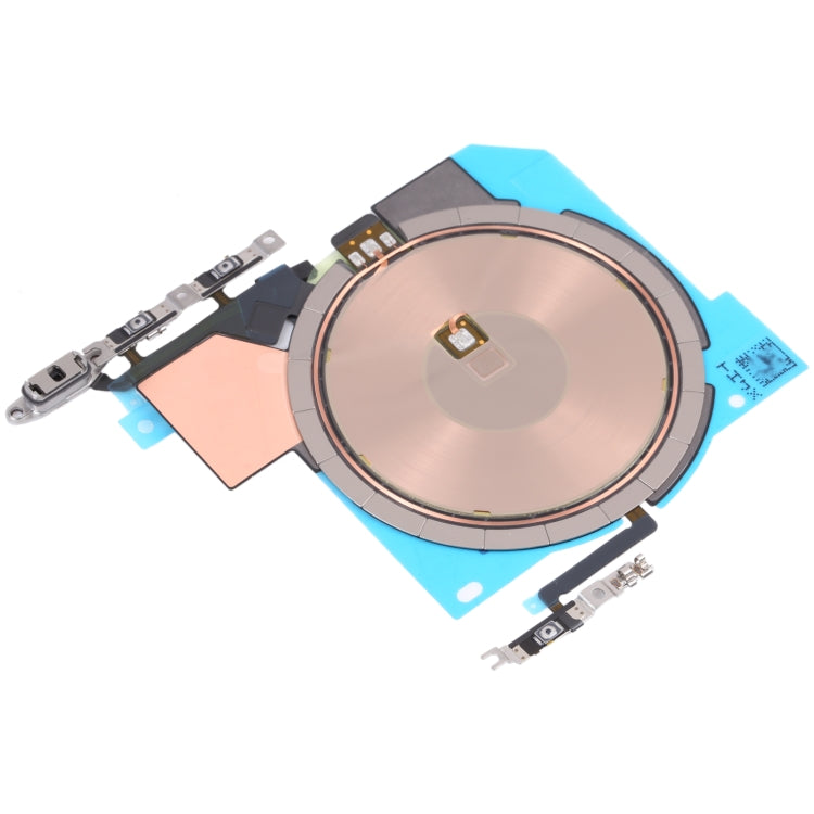Module de chargement sans fil NFC pour iPhone 14 Pro, avec câble flexible d'alimentation et de Volume