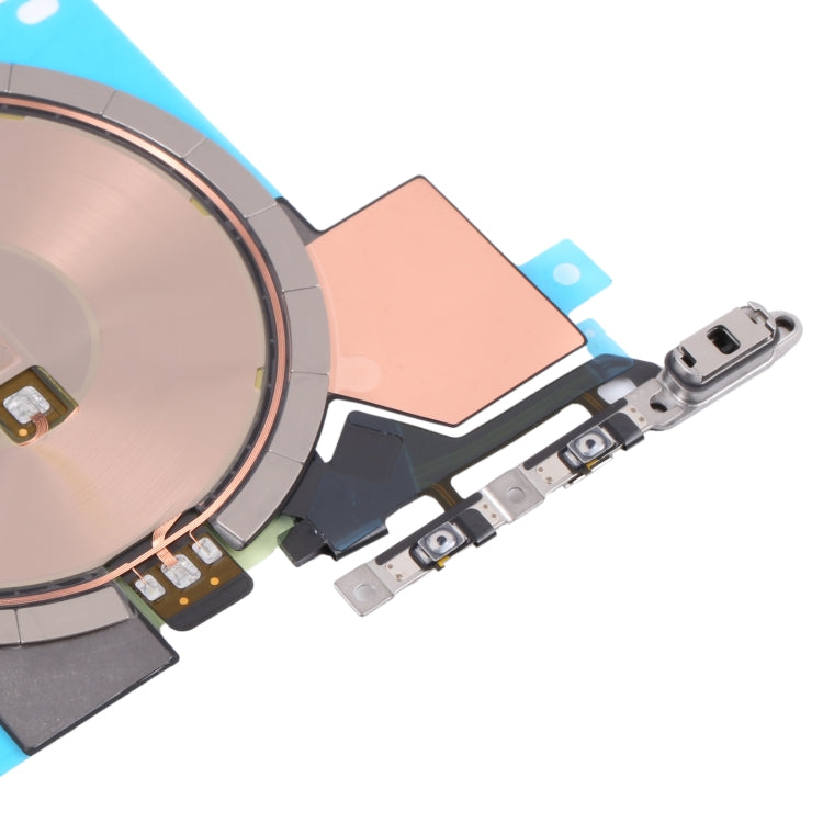 Module de chargement sans fil NFC pour iPhone 14 Pro, avec câble flexible d'alimentation et de Volume