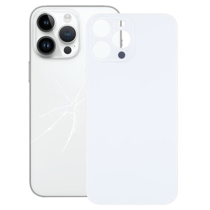 Couvercle de batterie arrière en verre avec grand trou de caméra, remplacement facile pour iPhone 14 Pro Max