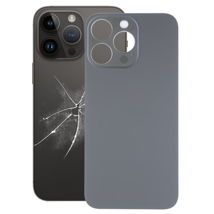 Couvercle de batterie arrière en verre avec grand trou de caméra, remplacement facile, pour iPhone 14 Pro