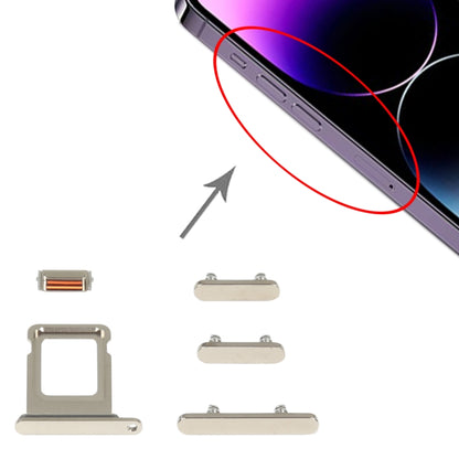 Tiroir Carte SIM + Touches Latérales pour iPhone 14 Pro