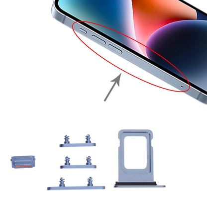 Tiroir Carte SIM + Tiroir Carte SIM + Touches Latérales pour iPhone 14