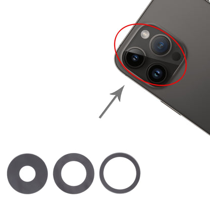 Pour iPhone 14 Pro Max / 14 Pro Objectif de caméra arrière