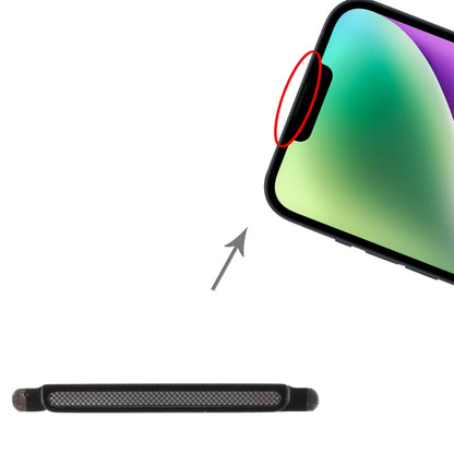 10 PCS Couvertures de maille de récepteur d’écouteur pour iPhone 14/14 Plus