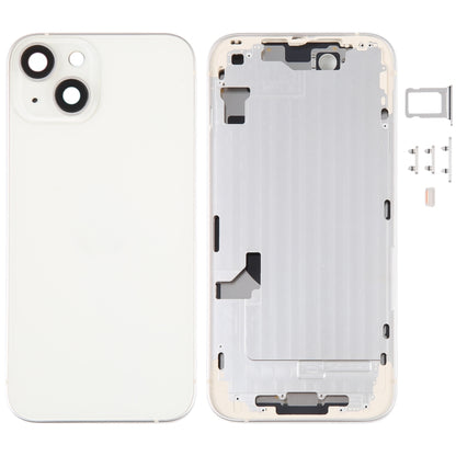Coque arrière de batterie pour iPhone 14, avec cadre central/touches latérales