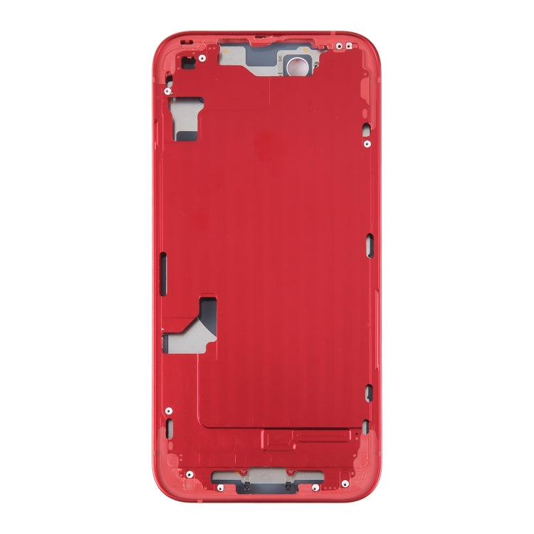 Coque arrière de batterie pour iPhone 14, avec cadre central/touches latérales