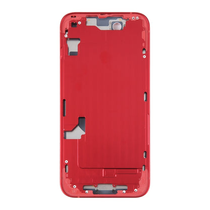 Coque arrière de batterie pour iPhone 14, avec cadre central/touches latérales