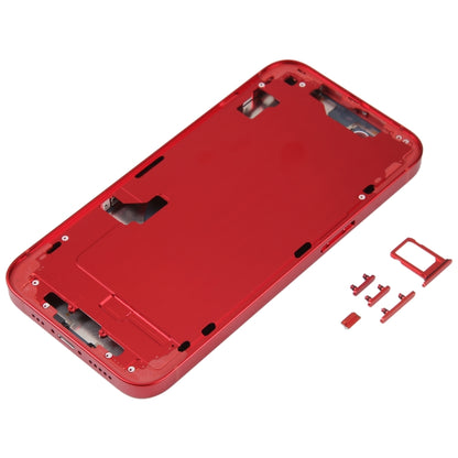 Coque arrière de batterie pour iPhone 14, avec cadre central/touches latérales