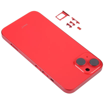 Coque arrière de batterie pour iPhone 14, avec cadre central/touches latérales