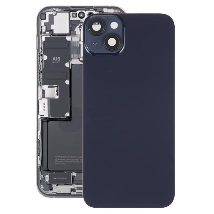 Coque arrière de batterie en verre avec support pour iPhone 14 Plus