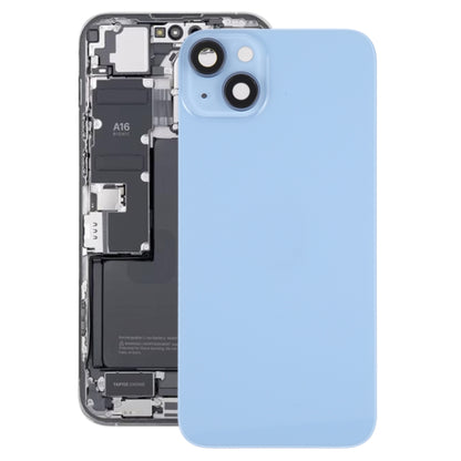 Coque arrière de batterie en verre avec support pour iPhone 14 Plus