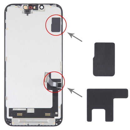 100/Set Autocollant Graphite Dissipateur de Chaleur LCD pour iPhone 14