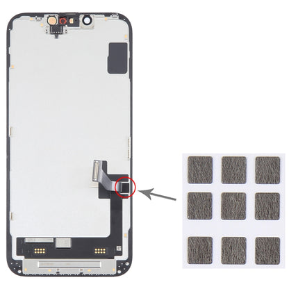 100/Set autocollants de soudure d'écran pour iPhone 14/14 Plus