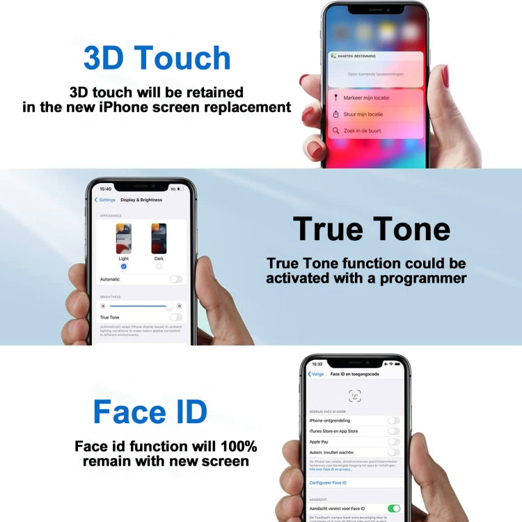Écran LCD OLED souple JK pour iPhone 14
