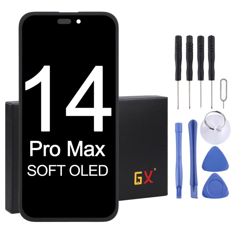 Écran OLED souple GX pour iPhone 14 Pro Max, For iPhone 14 Pro Max(GX Soft LCD)