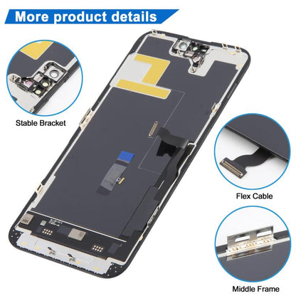 Écran LCD OLED souple JK pour iPhone 14 Pro Max, For iPhone 14 Pro Max