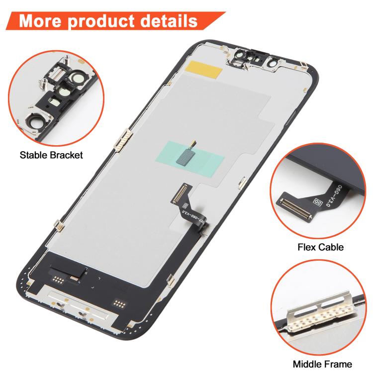Écran OLED souple DD pour iPhone 14 Pro Max, For iPhone 14 Plus(Soft OLED)
