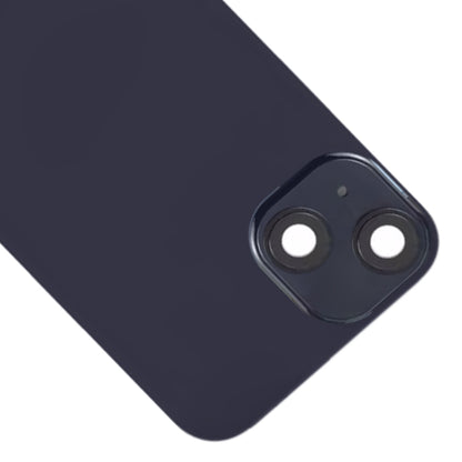 Pour iPhone 14 Couvercle arrière de batterie en verre avec support de flash + module de chargement sans fil