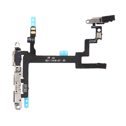 Câble flexible pour bouton d'alimentation et bouton de volume avec supports pour iPhone 5