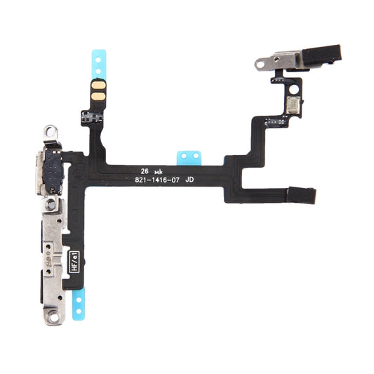Câble flexible pour bouton d'alimentation et bouton de volume avec supports pour iPhone 5