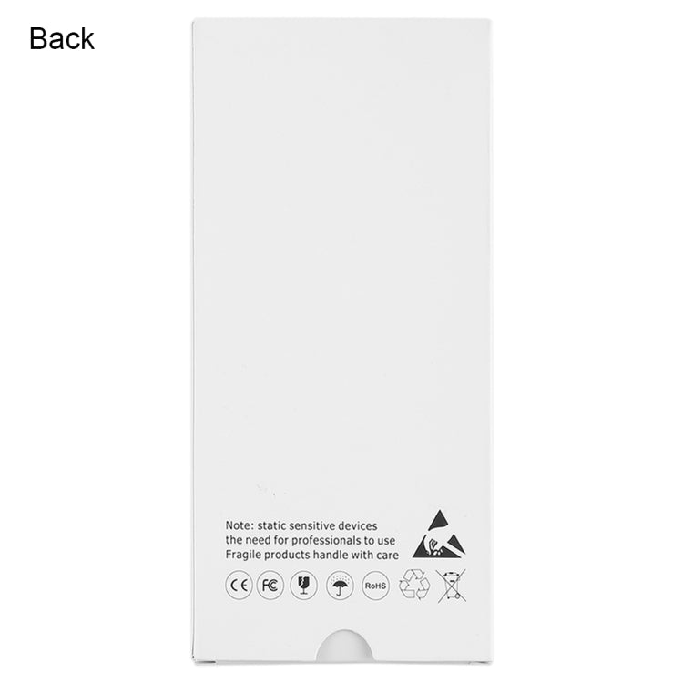 Boîte blanche d'emballage en carton de 50 pièces pour écran LCD et numériseur iPhone 5, assemblage complet