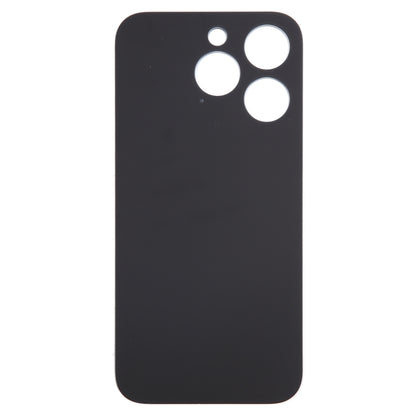 Couvercle de batterie arrière en verre pour iPhone 15 Pro, remplacement facile, grand trou de caméra