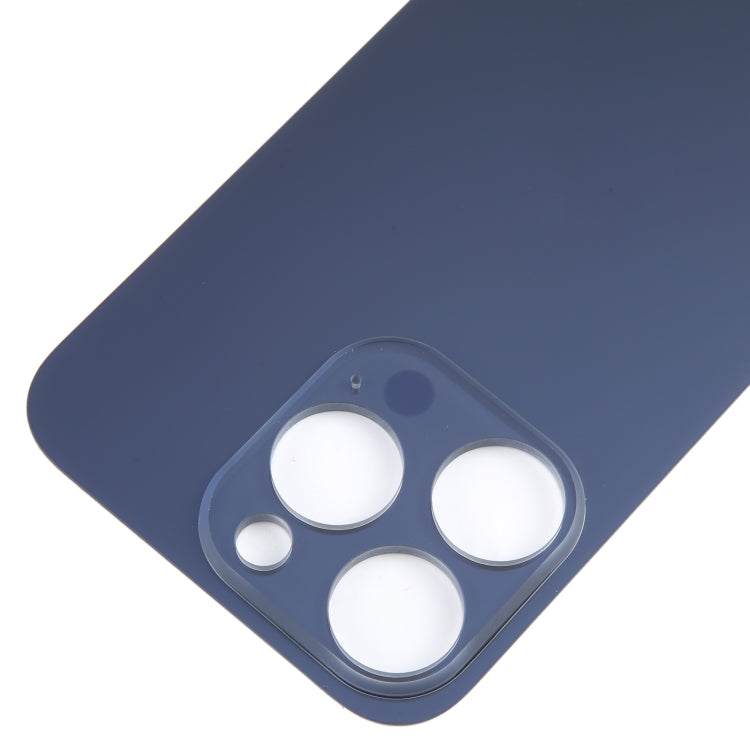 Couvercle de batterie arrière en verre pour iPhone 15 Pro, remplacement facile, grand trou de caméra