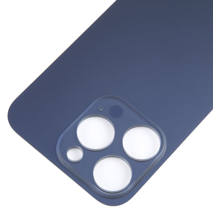 Couvercle de batterie arrière en verre pour iPhone 15 Pro, remplacement facile, grand trou de caméra