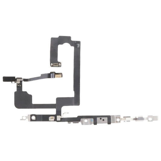 Pour iPhone 15 Bouton d'alimentation et câble flexible Bluetooth