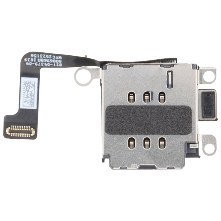 Pour iPhone 15 Plus Double prise de support de carte SIM avec câble flexible, For iPhone 15 Plus (Double SIM)