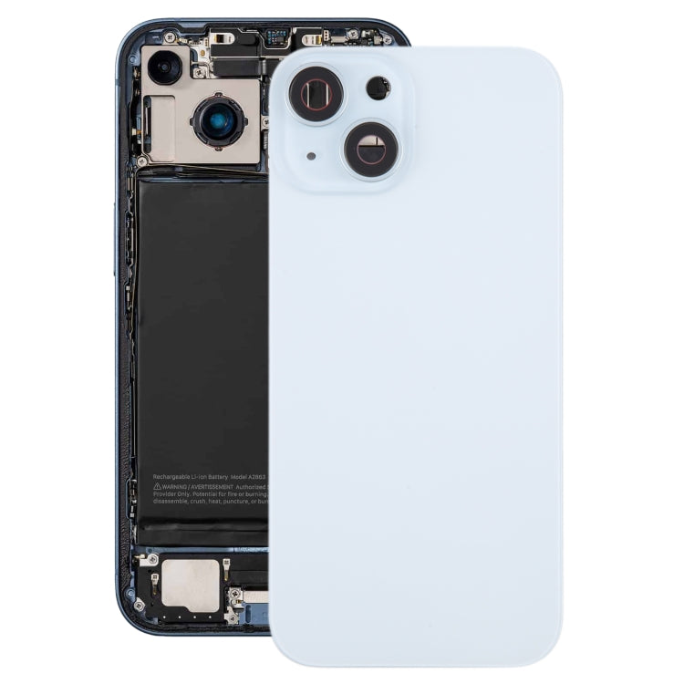 Coque arrière de batterie pour iPhone 15, avec couvercle d'objectif d'appareil photo + aimant MagSafe, For iPhone 15 (with MagSafe)