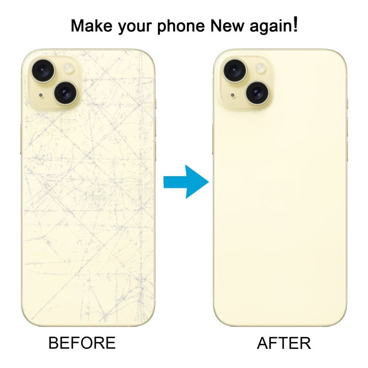 Coque arrière de batterie pour iPhone 15, avec couvercle d'objectif d'appareil photo + aimant MagSafe, For iPhone 15 (with MagSafe)