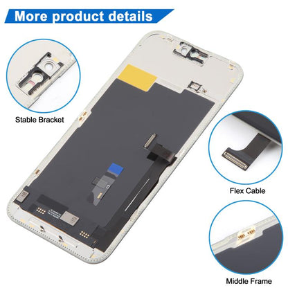 Écran OLED rigide JK pour iPhone 15 Pro Max, For iPhone 15 Pro Max