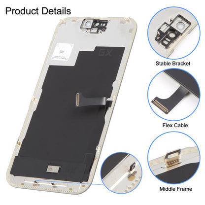 Écran OLED rigide GX pour iPhone 15 Pro, For iPhone 15 Pro