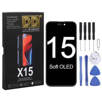 Écran OLED souple DD pour iPhone 15, For iPhone 15(Soft OLED)