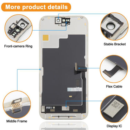 Écran OLED souple HXL pour iPhone 15 Pro, For iPhone 15 Pro