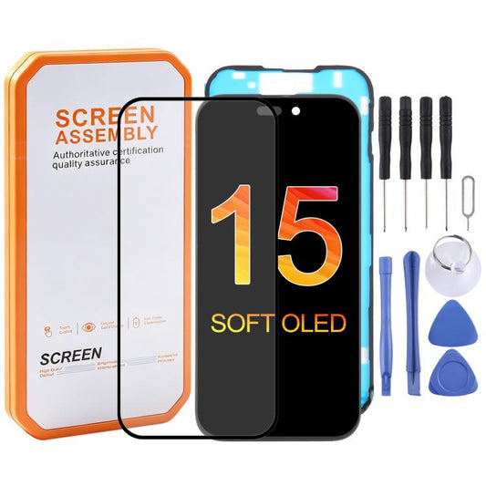 Écran OLED souple HXL pour iPhone 15, For iPhone 15