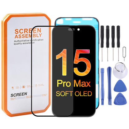 Écran OLED souple HXL pour iPhone 15 Pro Max, For iPhone 15 Pro Max